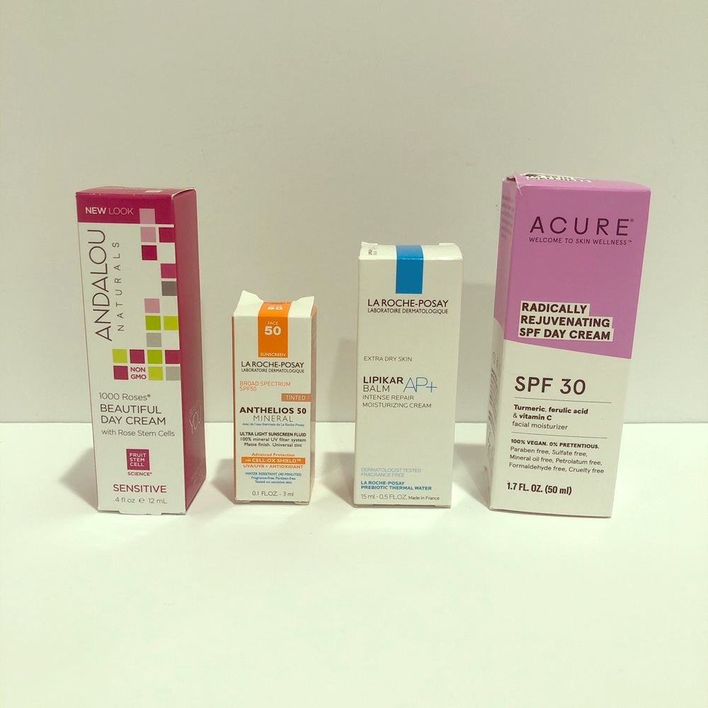 Facial Moisturizer sample products